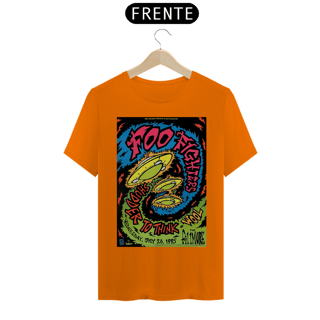 Nome do produto Camiseta primeiro show do primeiro album do Foo Fighters de 1995 - ANTES DE COMPRAR VEJA TABELA DE MEDIDAS ABAIXO DO BOTÃO COMPRAR, POIS TROCA POR ERRO DE TAMANHO É DE RESPONSABILIDADE SUA E GERA CUSTO PRA VOCÊ