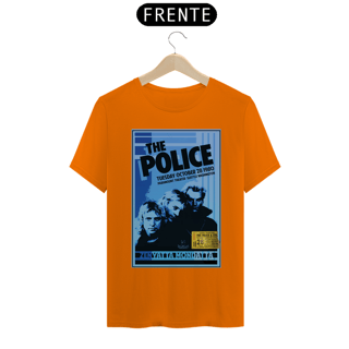 Nome do produto Camiseta The Police Show em Seatle de 1980 da turnê Zenyatta Mondata com ingresso original - ANTES DE COMPRAR VEJA TABELA DE MEDIDAS ABAIXO DO BOTÃO COMPRAR, POIS TROCA POR ERRO DE TAMANHO É DE RESPONSABILIDADE SUA E GERA CUSTO PRA VOCÊ