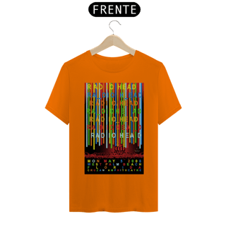 Nome do produto Camiseta Radiohead show em Palm Beach Florida em 2008 - ANTES DE COMPRAR VEJA TABELA DE MEDIDAS ABAIXO DO BOTÃO COMPRAR, POIS TROCA POR ERRO DE TAMANHO É DE RESPONSABILIDADE SUA E GERA CUSTO PRA VOCÊ
