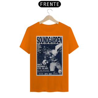 Nome do produto Camiseta Soundgarden show de1989 em Pittsburgh- ANTES DE COMPRAR VEJA TABELA DE MEDIDAS ABAIXO DO BOTÃO COMPRAR, POIS TROCA POR ERRO DE TAMANHO É DE RESPONSABILIDADE SUA E GERA CUSTO PRA VOCÊ