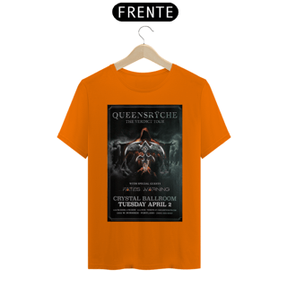 Nome do produto Camiseta Queensryche The Veredict Tour Show no Oregon USA - ANTES DE COMPRAR VEJA TABELA DE MEDIDAS ABAIXO DO BOTÃO COMPRAR, POIS TROCA POR ERRO DE TAMANHO É DE RESPONSABILIDADE SUA E GERA CUSTO PRA VOCÊ.