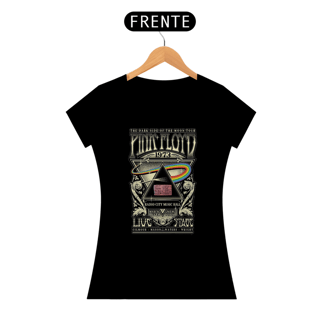 Nome do produto Baby Lokk feminina Pink Floyd - Dark Side Of The Moon Show de 1973 - ANTES DE COMPRAR VEJA TABELA DE MEDIDAS ABAIXO DO BOTÃO COMPRAR, POIS TROCA POR ERRO DE TAMANHO É DE RESPONSABILIDADE SUA E GERA CUSTO PRA VOCÊ