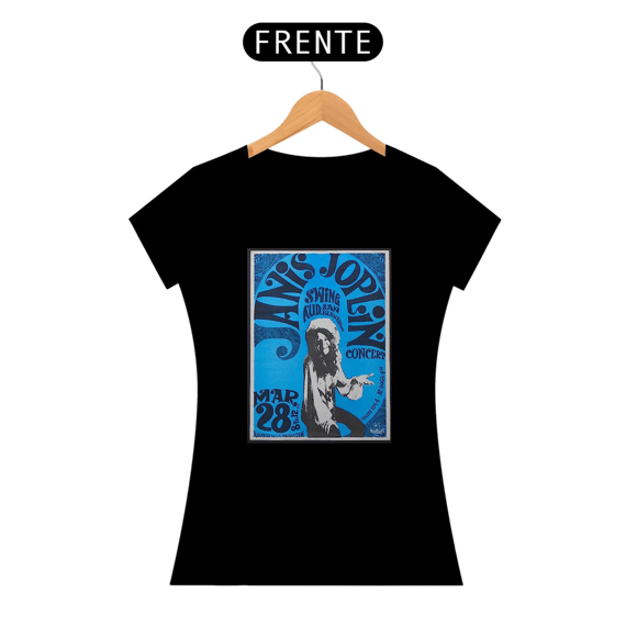 Baby Lokk feminina Janis Joplin Raridade de poster do Show em San Bernardino de 1969 - ANTES DE COMPRAR VEJA TABELA DE MEDIDAS ABAIXO DO BOTÃO COMPRAR, POIS TROCA POR ERRO DE TAMANHO É DE RESPONSABILIDADE SUA E GERA CUSTO PRA VOCÊ