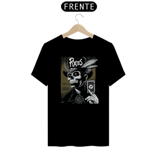 Nome do produto Camiseta Pixies Show em New Orleans 2017 - ANTES DE COMPRAR VEJA TABELA DE MEDIDAS ABAIXO DO BOTÃO COMPRAR, POIS TROCA POR ERRO DE TAMANHO É DE RESPONSABILIDADE SUA E GERA CUSTO PRA VOCÊ