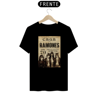 Nome do produto Camiseta Ramones Show em NY de 1975 - ANTES DE COMPRAR VEJA TABELA DE MEDIDAS ABAIXO DO BOTÃO COMPRAR, POIS TROCA POR ERRO DE TAMANHO É DE RESPONSABILIDADE SUA E GERA CUSTO PRA VOCÊ