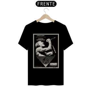 Nome do produto Camiseta Linkin Park Show de2017 pela vida em homenagem ao Chester com seu ingresso original - ANTES DE COMPRAR VEJA TABELA DE MEDIDAS ABAIXO DO BOTÃO COMPRAR, POIS TROCA POR ERRO DE TAMANHO É DE RESPONSABILIDADE SUA E GERA CUSTO PRA VOCÊ