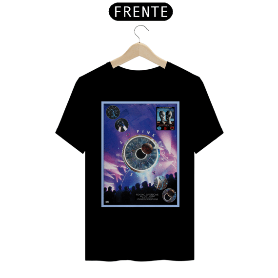 Camiseta Pulse do Pink Floyd de 1994 show em Miami - ANTES DE COMPRAR VEJA TABELA DE MEDIDAS ABAIXO DO BOTÃO COMPRAR, POIS TROCA POR ERRO DE TAMANHO É DE RESPONSABILIDADE SUA E GERA CUSTO PRA VOCÊ