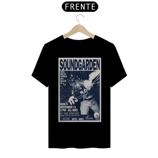 Nome do produto Camiseta Soundgarden show de1989 em Pittsburgh- ANTES DE COMPRAR VEJA TABELA DE MEDIDAS ABAIXO DO BOTÃO COMPRAR, POIS TROCA POR ERRO DE TAMANHO É DE RESPONSABILIDADE SUA E GERA CUSTO PRA VOCÊ