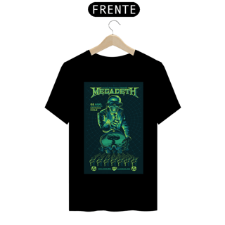 Nome do produto Camiseta Megadeth show de 2016 em Santiago- NOSSAS CAMISETAS SÃO MAIS AJUSTADAS AO CORPO - ANTES DE FINALIZAR, VEJA TABELA DE MEDIDAS ABAIXO DO BOTÃO COMPRAR OU COMPRE UM TAMANHO MAIOR.