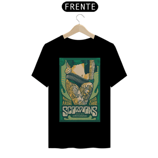 Nome do produto Camiseta Scorpions Show de 2016 no Chile- NOSSAS CAMISETAS SÃO MAIS AJUSTADAS AO CORPO - ANTES DE FINALIZAR, VEJA TABELA DE MEDIDAS ABAIXO DO BOTÃO COMPRAR OU COMPRE UM TAMANHO MAIOR.