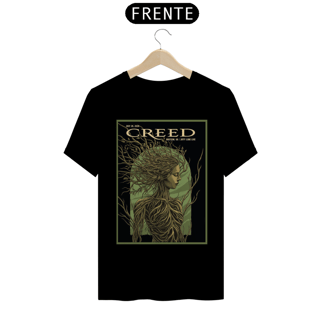 Nome do produto Camiseta Creed Tour de 2024 - NOSSAS CAMISETAS SÃO MAIS AJUSTADAS AO CORPO - ANTES DE FINALIZAR, VEJA TABELA DE MEDIDAS ABAIXO DO BOTÃO COMPRAR OU COMPRE UM TAMANHO MAIOR.