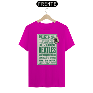 Nome do produto Camiseta The Beatles Show no The Royal Hall em 1963 Inglaterra 1963 - ANTES DE COMPRAR VEJA TABELA DE MEDIDAS ABAIXO DO BOTÃO COMPRAR, POIS TROCA POR ERRO DE TAMANHO É DE RESPONSABILIDADE SUA E GERA CUSTO PRA VOCÊ