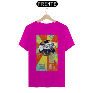 Nome do produto Camiseta Épica Led Zeppelin no Madison Square Garden em 1970 - ANTES DE COMPRAR VEJA TABELA DE MEDIDAS ABAIXO DO BOTÃO COMPRAR, POIS TROCA POR ERRO DE TAMANHO É DE RESPONSABILIDADE SUA E GERA CUSTO PRA VOCÊ