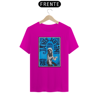 Nome do produto Camiseta raridade Janis Joplin Show de 1969 - ANTES DE COMPRAR VEJA TABELA DE MEDIDAS ABAIXO DO BOTÃO COMPRAR, POIS TROCA POR ERRO DE TAMANHO É DE RESPONSABILIDADE SUA E GERA CUSTO PRA VOCÊ
