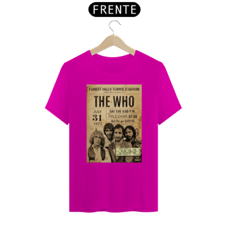 Nome do produto Camiseta The Who 1971 Nova Yorque com o ingresso original - ANTES DE COMPRAR VEJA TABELA DE MEDIDAS ABAIXO DO BOTÃO COMPRAR, POIS TROCA POR ERRO DE TAMANHO É DE RESPONSABILIDADE SUA E GERA CUSTO PRA VOCÊ