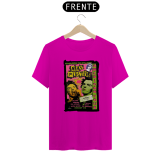 Nome do produto Camiseta Sex Pistols American Tour Dallas 1978 com seu ingresso original - ANTES DE COMPRAR VEJA TABELA DE MEDIDAS ABAIXO DO BOTÃO COMPRAR, POIS TROCA POR ERRO DE TAMANHO É DE RESPONSABILIDADE SUA E GERA CUSTO PRA VOCÊ