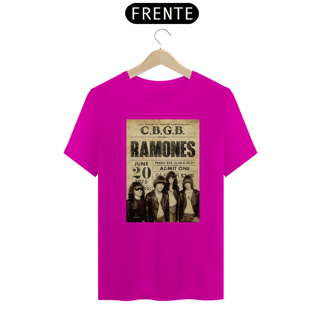 Nome do produto Camiseta Ramones Show em NY de 1975 - ANTES DE COMPRAR VEJA TABELA DE MEDIDAS ABAIXO DO BOTÃO COMPRAR, POIS TROCA POR ERRO DE TAMANHO É DE RESPONSABILIDADE SUA E GERA CUSTO PRA VOCÊ
