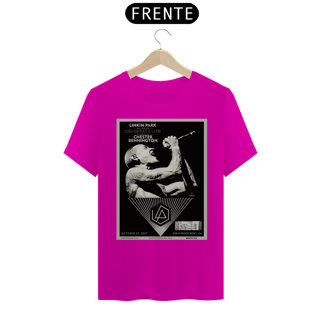 Nome do produto Camiseta Linkin Park Show de2017 pela vida em homenagem ao Chester com seu ingresso original - ANTES DE COMPRAR VEJA TABELA DE MEDIDAS ABAIXO DO BOTÃO COMPRAR, POIS TROCA POR ERRO DE TAMANHO É DE RESPONSABILIDADE SUA E GERA CUSTO PRA VOCÊ