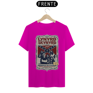 Nome do produto Camiseta Lynyrd Skynyrd Show na Carolina do Sul em 1977 com seu ingresso original - ANTES DE COMPRAR VEJA TABELA DE MEDIDAS ABAIXO DO BOTÃO COMPRAR, POIS TROCA POR ERRO DE TAMANHO É DE RESPONSABILIDADE SUA E GERA CUSTO PRA VOCÊ