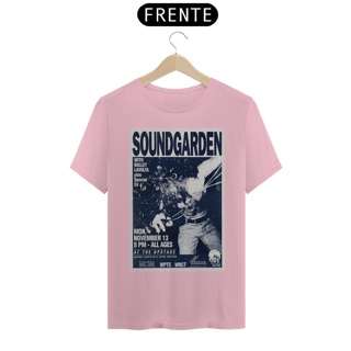 Nome do produto Camiseta Soundgarden show de1989 em Pittsburgh- ANTES DE COMPRAR VEJA TABELA DE MEDIDAS ABAIXO DO BOTÃO COMPRAR, POIS TROCA POR ERRO DE TAMANHO É DE RESPONSABILIDADE SUA E GERA CUSTO PRA VOCÊ