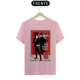 Nome do produto Camiseta Lou Reed de 1975 show em Nova Iorque com ingresso original- NOSSAS CAMISETAS SÃO MAIS AJUSTADAS AO CORPO - ANTES DE FINALIZAR, VEJA TABELA DE MEDIDAS ABAIXO DO BOTÃO COMPRAR OU COMPRE UM TAMANHO MAIOR.