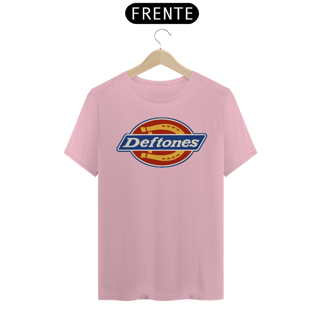 Nome do produto Camiseta Deftones -Dickies - NOSSAS CAMISETAS SÃO MAIS AJUSTADAS AO CORPO - ANTES DE FINALIZAR, VEJA TABELA DE MEDIDAS ABAIXO DO BOTÃO COMPRAR OU COMPRE UM TAMANHO MAIOR.