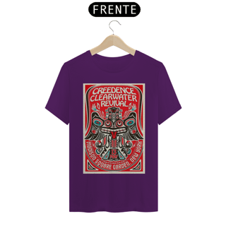 Nome do produto Camiseta Creedence Clearwater Revival show 1970 no Madison Square Garden - ANTES DE COMPRAR VEJA TABELA DE MEDIDAS ABAIXO DO BOTÃO COMPRAR, POIS TROCA POR ERRO DE TAMANHO É DE RESPONSABILIDADE SUA E GERA CUSTO PRA VOCÊ