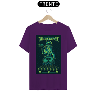 Nome do produto Camiseta Megadeth show de 2016 em Santiago- NOSSAS CAMISETAS SÃO MAIS AJUSTADAS AO CORPO - ANTES DE FINALIZAR, VEJA TABELA DE MEDIDAS ABAIXO DO BOTÃO COMPRAR OU COMPRE UM TAMANHO MAIOR.