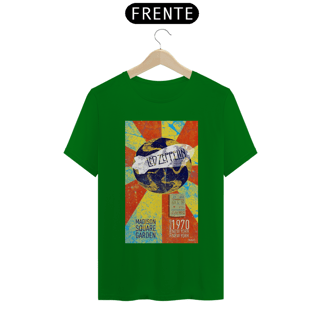 Nome do produto Camiseta Épica Led Zeppelin no Madison Square Garden em 1970 - ANTES DE COMPRAR VEJA TABELA DE MEDIDAS ABAIXO DO BOTÃO COMPRAR, POIS TROCA POR ERRO DE TAMANHO É DE RESPONSABILIDADE SUA E GERA CUSTO PRA VOCÊ