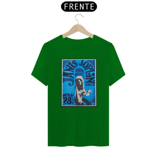 Nome do produto Camiseta raridade Janis Joplin Show de 1969 - ANTES DE COMPRAR VEJA TABELA DE MEDIDAS ABAIXO DO BOTÃO COMPRAR, POIS TROCA POR ERRO DE TAMANHO É DE RESPONSABILIDADE SUA E GERA CUSTO PRA VOCÊ
