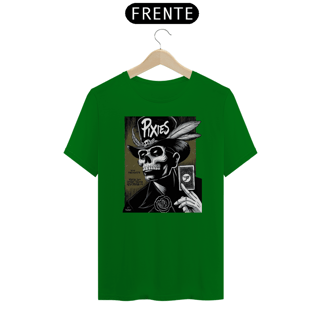 Nome do produto Camiseta Pixies Show em New Orleans 2017 - ANTES DE COMPRAR VEJA TABELA DE MEDIDAS ABAIXO DO BOTÃO COMPRAR, POIS TROCA POR ERRO DE TAMANHO É DE RESPONSABILIDADE SUA E GERA CUSTO PRA VOCÊ