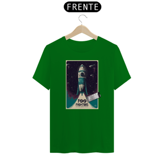 Nome do produto Camiseta Foo Fighters Show de 2018 em Nova Yorque com o ingresso na estampa - ANTES DE COMPRAR VEJA TABELA DE MEDIDAS ABAIXO DO BOTÃO COMPRAR, POIS TROCA POR ERRO DE TAMANHO É DE RESPONSABILIDADE SUA E GERA CUSTO PRA VOCÊ