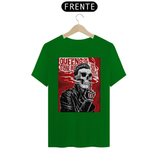 Nome do produto Camiseta Queens Of The Stone Age Show em Sacramento de 2018 - ANTES DE COMPRAR VEJA TABELA DE MEDIDAS ABAIXO DO BOTÃO COMPRAR, POIS TROCA POR ERRO DE TAMANHO É DE RESPONSABILIDADE SUA E GERA CUSTO PRA VOCÊ