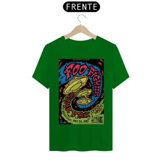 Nome do produto Camiseta primeiro show do primeiro album do Foo Fighters de 1995 - ANTES DE COMPRAR VEJA TABELA DE MEDIDAS ABAIXO DO BOTÃO COMPRAR, POIS TROCA POR ERRO DE TAMANHO É DE RESPONSABILIDADE SUA E GERA CUSTO PRA VOCÊ
