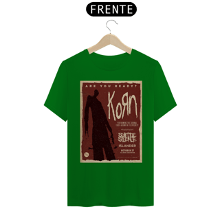 Nome do produto Camiseta Korn show de 2015 em Denver Colorado - ANTES DE COMPRAR VEJA TABELA DE MEDIDAS ABAIXO DO BOTÃO COMPRAR, POIS TROCA POR ERRO DE TAMANHO É DE RESPONSABILIDADE SUA E GERA CUSTO PRA VOCÊ