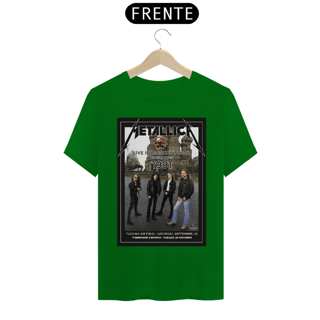 Nome do produto Camiseta Metallica Show Épico em Moscou  para 1,6mi de pessoas - ANTES DE COMPRAR VEJA TABELA DE MEDIDAS ABAIXO DO BOTÃO COMPRAR, POIS TROCA POR ERRO DE TAMANHO É DE RESPONSABILIDADE SUA E GERA CUSTO PRA VOCÊ
