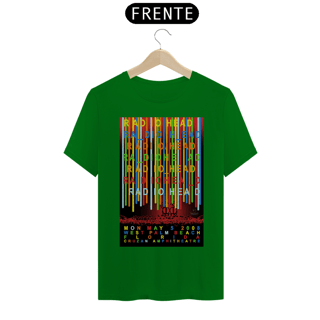 Nome do produto Camiseta Radiohead show em Palm Beach Florida em 2008 - ANTES DE COMPRAR VEJA TABELA DE MEDIDAS ABAIXO DO BOTÃO COMPRAR, POIS TROCA POR ERRO DE TAMANHO É DE RESPONSABILIDADE SUA E GERA CUSTO PRA VOCÊ