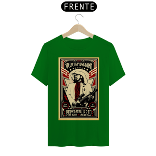 Nome do produto Camiseta Stevie Ray Vaughan de 1984 Show no Texas - ANTES DE COMPRAR VEJA TABELA DE MEDIDAS ABAIXO DO BOTÃO COMPRAR, POIS TROCA POR ERRO DE TAMANHO É DE RESPONSABILIDADE SUA E GERA CUSTO PRA VOCÊ
