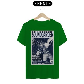 Nome do produto Camiseta Soundgarden show de1989 em Pittsburgh- ANTES DE COMPRAR VEJA TABELA DE MEDIDAS ABAIXO DO BOTÃO COMPRAR, POIS TROCA POR ERRO DE TAMANHO É DE RESPONSABILIDADE SUA E GERA CUSTO PRA VOCÊ