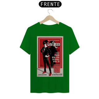 Nome do produto Camiseta Lou Reed de 1975 show em Nova Iorque com ingresso original- NOSSAS CAMISETAS SÃO MAIS AJUSTADAS AO CORPO - ANTES DE FINALIZAR, VEJA TABELA DE MEDIDAS ABAIXO DO BOTÃO COMPRAR OU COMPRE UM TAMANHO MAIOR.