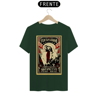 Nome do produto Camiseta Stevie Ray Vaughan de 1984 Show no Texas - ANTES DE COMPRAR VEJA TABELA DE MEDIDAS ABAIXO DO BOTÃO COMPRAR, POIS TROCA POR ERRO DE TAMANHO É DE RESPONSABILIDADE SUA E GERA CUSTO PRA VOCÊ