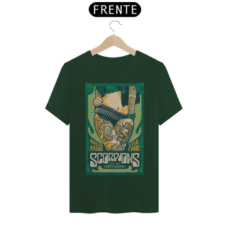 Nome do produto Camiseta Scorpions Show de 2016 no Chile- NOSSAS CAMISETAS SÃO MAIS AJUSTADAS AO CORPO - ANTES DE FINALIZAR, VEJA TABELA DE MEDIDAS ABAIXO DO BOTÃO COMPRAR OU COMPRE UM TAMANHO MAIOR.