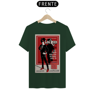 Nome do produto Camiseta Lou Reed de 1975 show em Nova Iorque com ingresso original- NOSSAS CAMISETAS SÃO MAIS AJUSTADAS AO CORPO - ANTES DE FINALIZAR, VEJA TABELA DE MEDIDAS ABAIXO DO BOTÃO COMPRAR OU COMPRE UM TAMANHO MAIOR.
