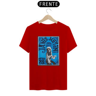 Nome do produto Camiseta raridade Janis Joplin Show de 1969 - ANTES DE COMPRAR VEJA TABELA DE MEDIDAS ABAIXO DO BOTÃO COMPRAR, POIS TROCA POR ERRO DE TAMANHO É DE RESPONSABILIDADE SUA E GERA CUSTO PRA VOCÊ