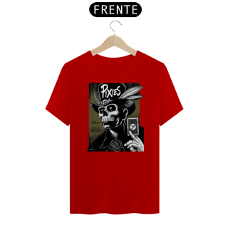 Nome do produto Camiseta Pixies Show em New Orleans 2017 - ANTES DE COMPRAR VEJA TABELA DE MEDIDAS ABAIXO DO BOTÃO COMPRAR, POIS TROCA POR ERRO DE TAMANHO É DE RESPONSABILIDADE SUA E GERA CUSTO PRA VOCÊ