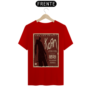 Nome do produto Camiseta Korn show de 2015 em Denver Colorado - ANTES DE COMPRAR VEJA TABELA DE MEDIDAS ABAIXO DO BOTÃO COMPRAR, POIS TROCA POR ERRO DE TAMANHO É DE RESPONSABILIDADE SUA E GERA CUSTO PRA VOCÊ