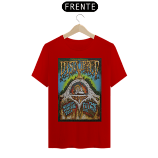 Nome do produto Camiseta Disturbed Show em São Francisco 2016 - ANTES DE COMPRAR VEJA TABELA DE MEDIDAS ABAIXO DO BOTÃO COMPRAR, POIS TROCA POR ERRO DE TAMANHO É DE RESPONSABILIDADE SUA E GERA CUSTO PRA VOCÊ