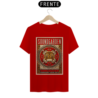 Nome do produto Camiseta Soundgarden show de 2013 em Vancouver - ANTES DE COMPRAR VEJA TABELA DE MEDIDAS ABAIXO DO BOTÃO COMPRAR, POIS TROCA POR ERRO DE TAMANHO É DE RESPONSABILIDADE SUA E GERA CUSTO PRA VOCÊ