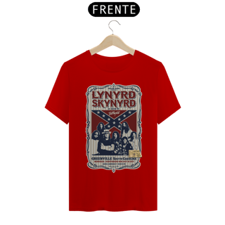 Nome do produto Camiseta Lynyrd Skynyrd Show na Carolina do Sul em 1977 com seu ingresso original - ANTES DE COMPRAR VEJA TABELA DE MEDIDAS ABAIXO DO BOTÃO COMPRAR, POIS TROCA POR ERRO DE TAMANHO É DE RESPONSABILIDADE SUA E GERA CUSTO PRA VOCÊ