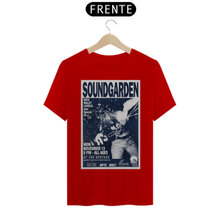 Nome do produto Camiseta Soundgarden show de1989 em Pittsburgh- ANTES DE COMPRAR VEJA TABELA DE MEDIDAS ABAIXO DO BOTÃO COMPRAR, POIS TROCA POR ERRO DE TAMANHO É DE RESPONSABILIDADE SUA E GERA CUSTO PRA VOCÊ